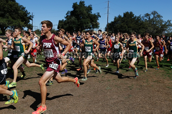 2015SIxcHSD3-004.JPG - 2015 Stanford Cross Country Invitational, September 26, Stanford Golf Course, Stanford, California.